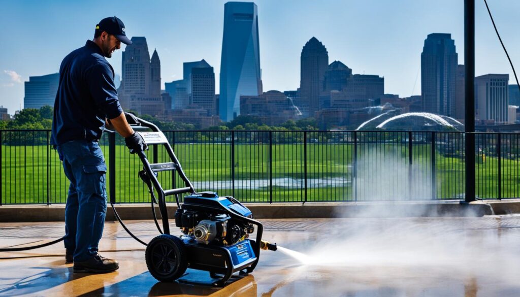 St. Louis pressure washing company